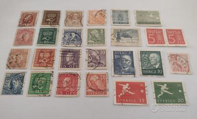 francobolli Danimarca - Norvegia - Svezia - Finlan