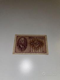 BANCONOTA 5 LIRE REGNO D'ITALIA 1940