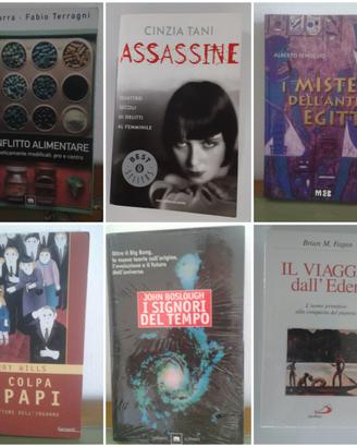Libri vari saggistica alcuni nuovi sigillati