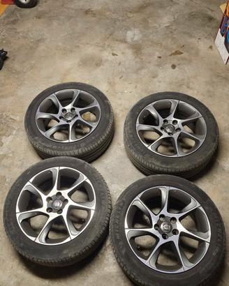 Cerchi lega completi di gomme, volvo V40 V50 V60