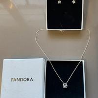Pandora Orecchini piu Collana