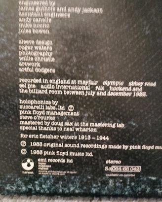 vinile Pink floyd