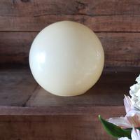 Vetro opalino avorio vintage – diffusore lampada