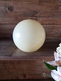 Vetro opalino avorio vintage – diffusore lampada