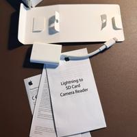 Apple Lightning to SD Card lettore originale