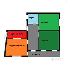 Rif.BD593| appartamento ind. quadrilocale