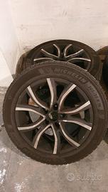 Ruote complete: n.4 cerchi lega + gomme invernali