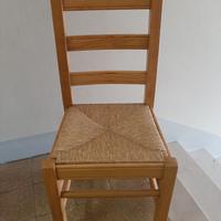 SEDIE IN LEGNO PZ.3
