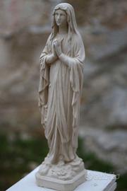 STATUA MADONNA DI LOURDES CM 40 IN CEMENTO