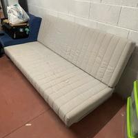 Divano letto 3 posti + poltrona letto IKEA