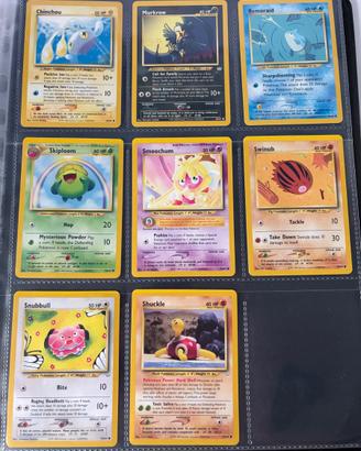 lotto carte pokemon neo revelation