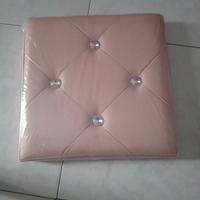 pouff contenitore con strass