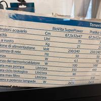 Acquario Tenerif 67 (70L) + Filtro Askoll Pratiko