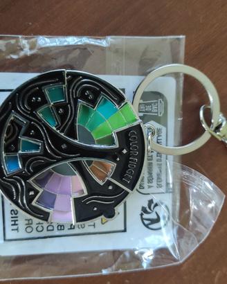 Portachiavi ruota dei colori antistress