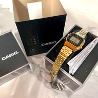 VENDUTO!!!orologio Casio in acciao dorato