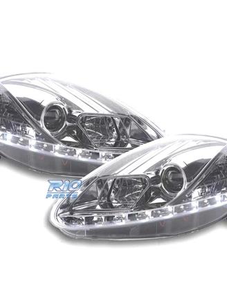 FARI PER FIAT GRANDE PUNTO 09- LUCE DIURNA A LED