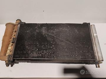 Radiatore Completo + Ventola + Vaschetta Fiat Punt