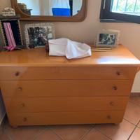 Camera da letto rustica, stile retró