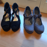 Scarpe donna 38 open-toe e décolleté tacco usate