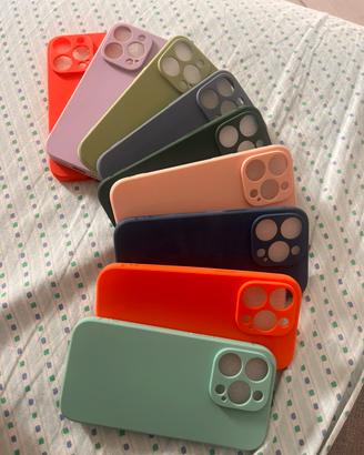 Custodie silicone i-phone 14 pro