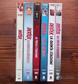 Dexter serie tv in dvd- Stagioni da 1 a 6