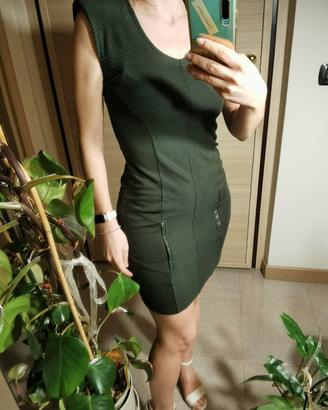 Tubino Silvian Heach verde strutturato XXS