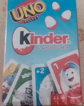 Carte da gioco Uno Kinder NUOVE