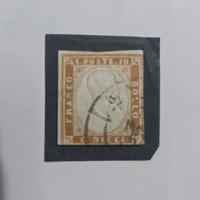 Francobollo -ANTICHI STATI, SARDEGNA, USATO, 