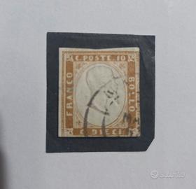 Francobollo -ANTICHI STATI, SARDEGNA, USATO, 
