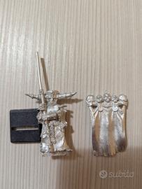 Warhammer Wight King Army Standard Bearer Metal