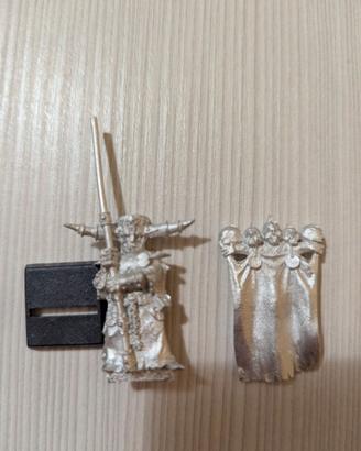 Warhammer Wight King Army Standard Bearer Metal