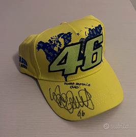 Cappellino autografato da Valentino Rossi VR46
