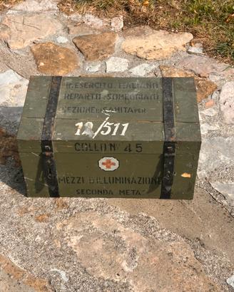 Cofano  militare prima metà del '900