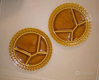 N. 2 piatti Sarreguemines France. Vintage