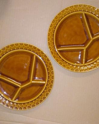 N. 2 piatti Sarreguemines France. Vintage