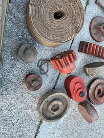 Vedo ricambi per trebbie antiche