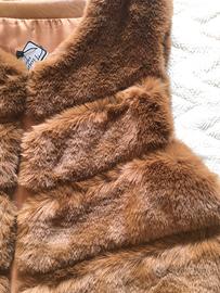 Gilet in pelliccia sintetica