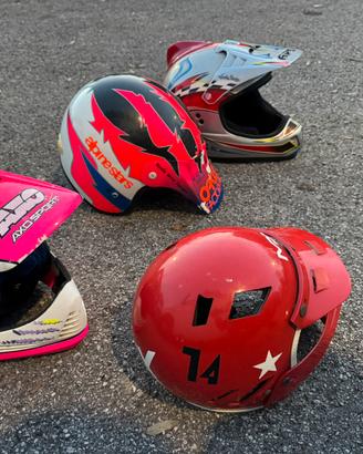 Casco cross axo