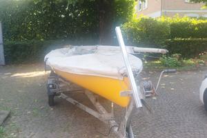 Carrello stradale per barca (470, gommone, etc )