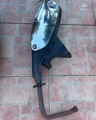 Marmitta piaggio scarabeo