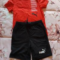 completo Puma 8/12/16anni 