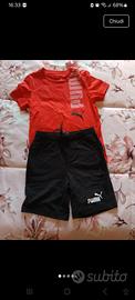 completo Puma 8/12/16anni 