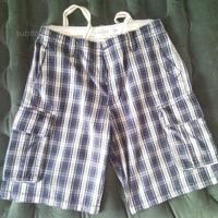 Aeropostale Bermuda Bianco/Blu