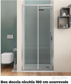 box doccia porta scorrevole vetro 