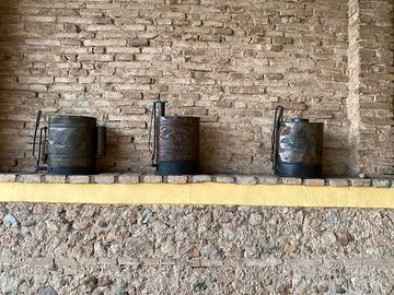 Antichi ramatori/solforatori a spalla Volpi&Botti