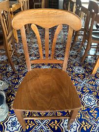 Sedie in legno massello