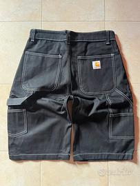 Carhartt denim jorts carpenter shorts vintage M 32