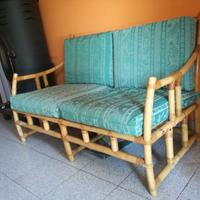 Divano divanetto in bambu
