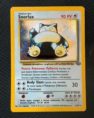 Snorlax 11/64 Holo