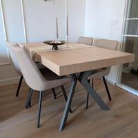 Tavolo da pranzo Febal Casa allungabile 160 x 90